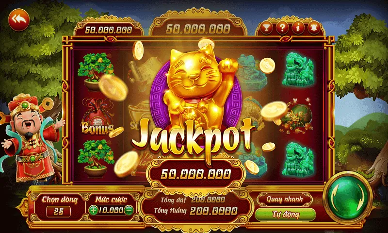 Hình ảnh các máy đánh bạc (slot game) tại Fanvip, với cơ hội trúng jackpot khổng lồ.